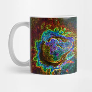 Black Panther Art - Glowing Edges 128 Mug